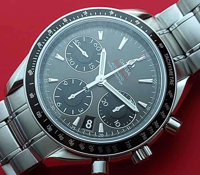 Omega Speedmaster Date Chronograph Wristwatch Ref. 323.30.40.40.06.001